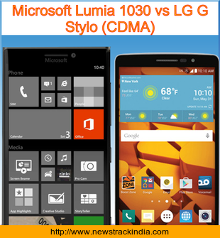 microsoft lumia 1030 vs lg g stylo cdma comparison of features lg g stylo size comparison