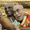Dalai Lama visits ISCKON temple in Bangalore