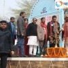 Haryana CM Bhupinder Singh Hooda lights the lamp at inaugural ceremony of Surajkund Mela