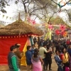 Visitors in huge number arrive at 28th Surajkund International Crafts Mela 2014