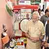 PM Narendra Modi visiting the Exhibition