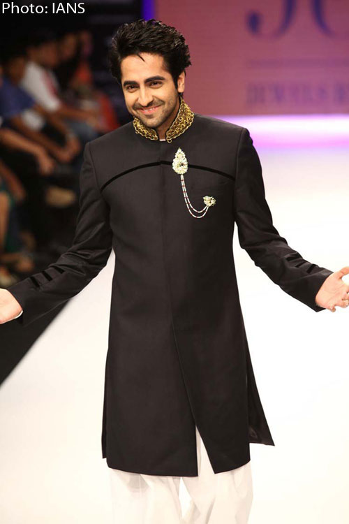 Ayushman Khurana at India International Jewelry Week 2012